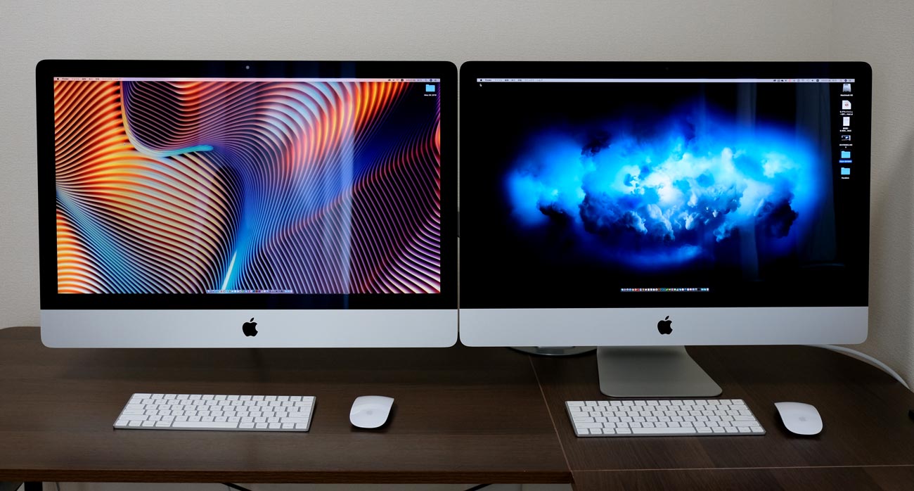 iMac 27インチ 2019 レビュー！6コアCPUで性能アップ！iMac 2017との