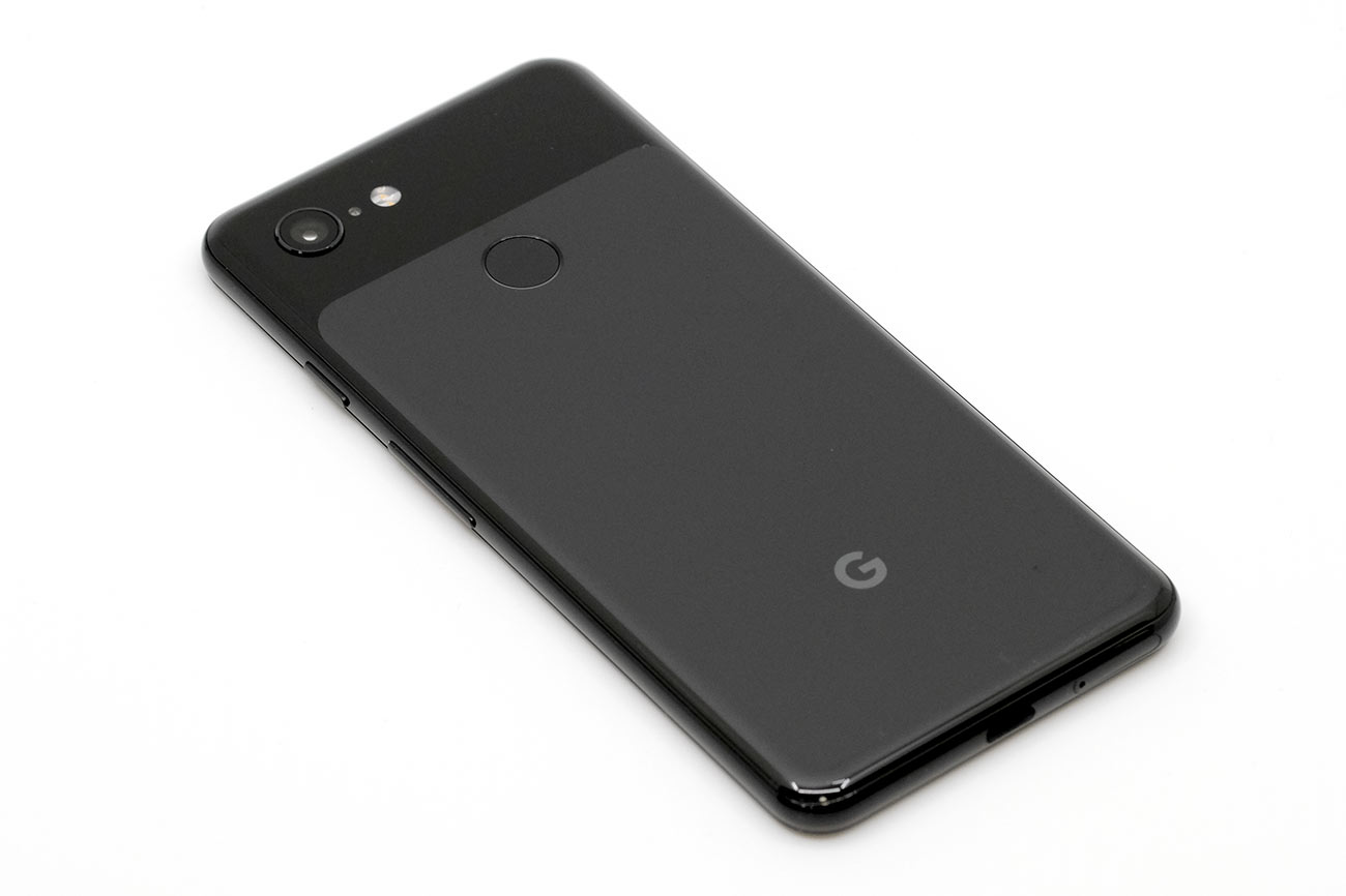 Google Pixel 3の背面デザイン