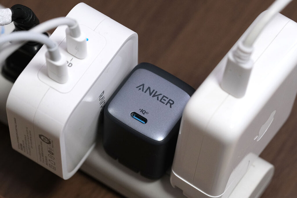 Anker Nano II 30Wを電源タップで使う