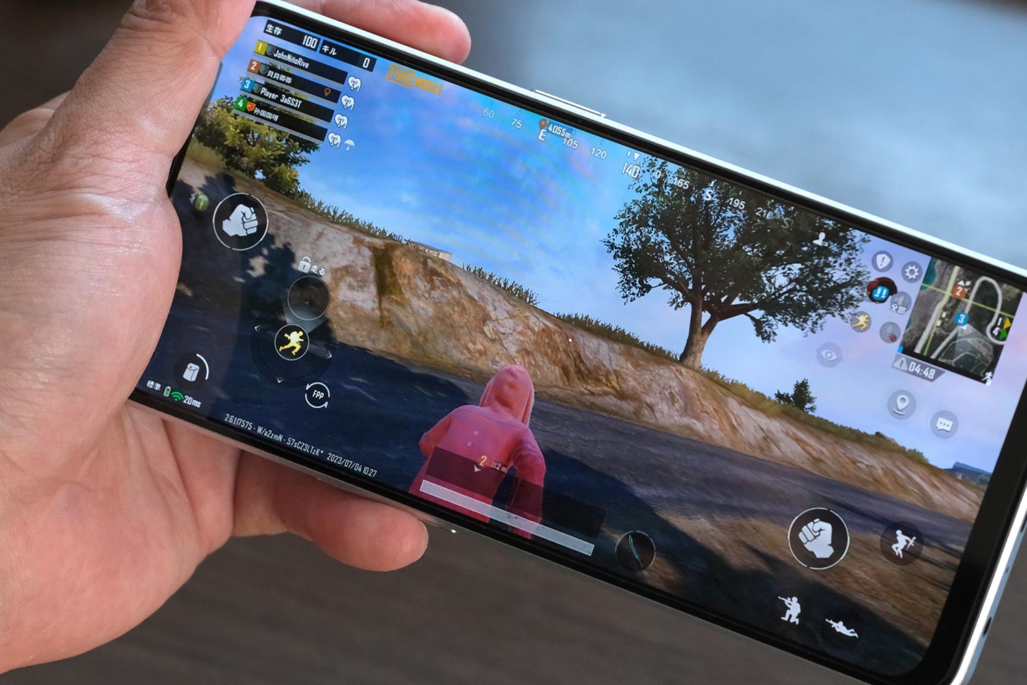 OPPO Reno9 A + PUBGモバイル