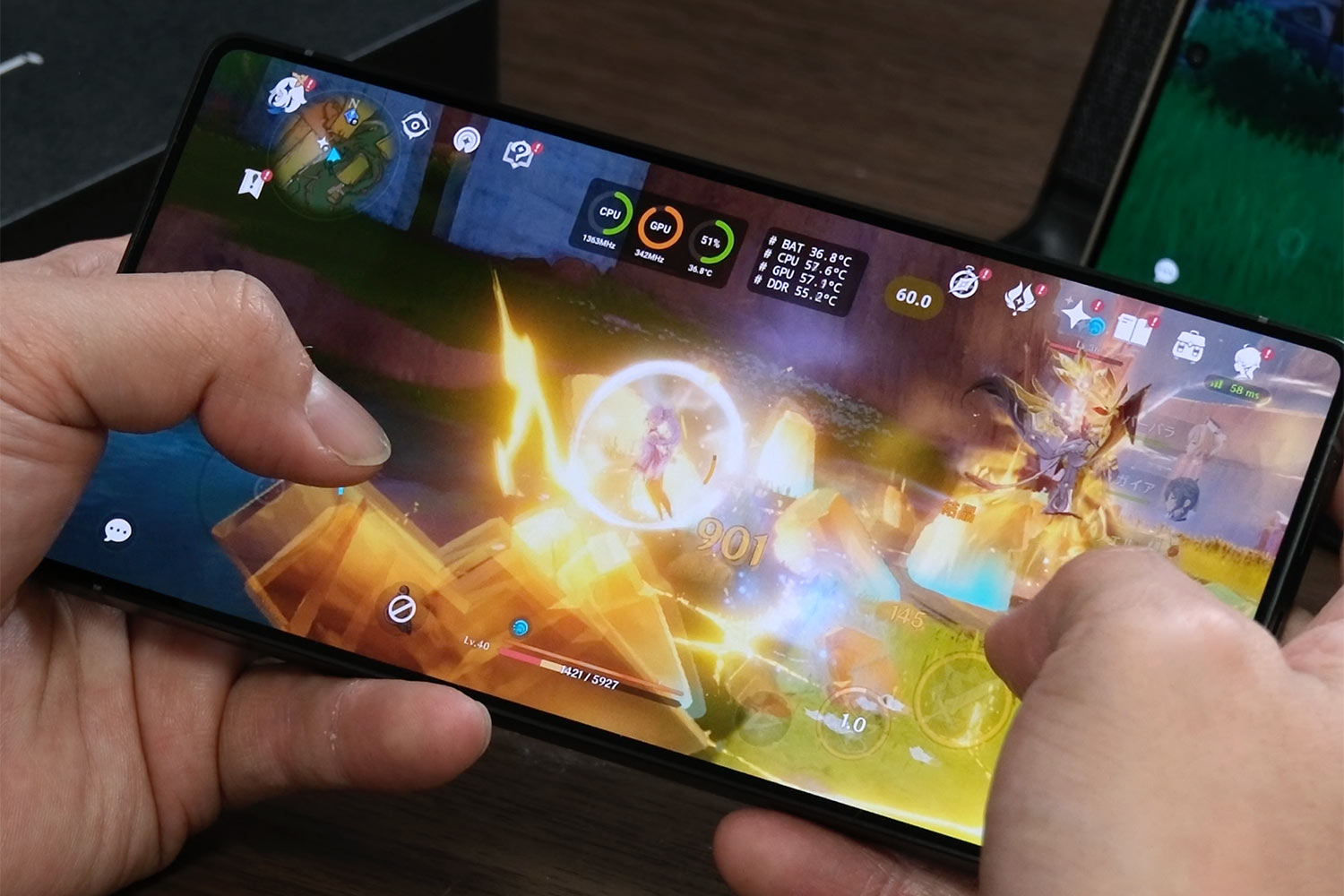 Galaxy S25 Ultra ゲームプレイ